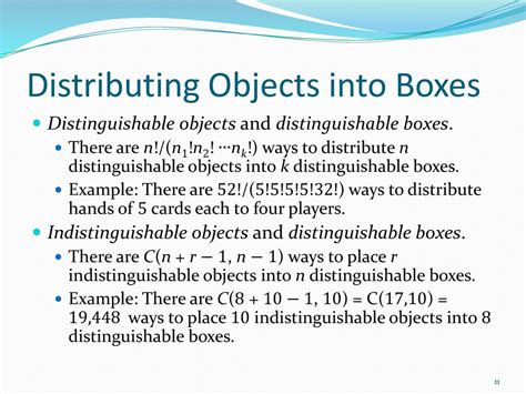 distributing n distinguishable objects into k distinguishable boxes|distinguishable objects vs permutation.